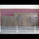 Audienzszene von Darius I oder Xerxes I, gefunden in Persepolis